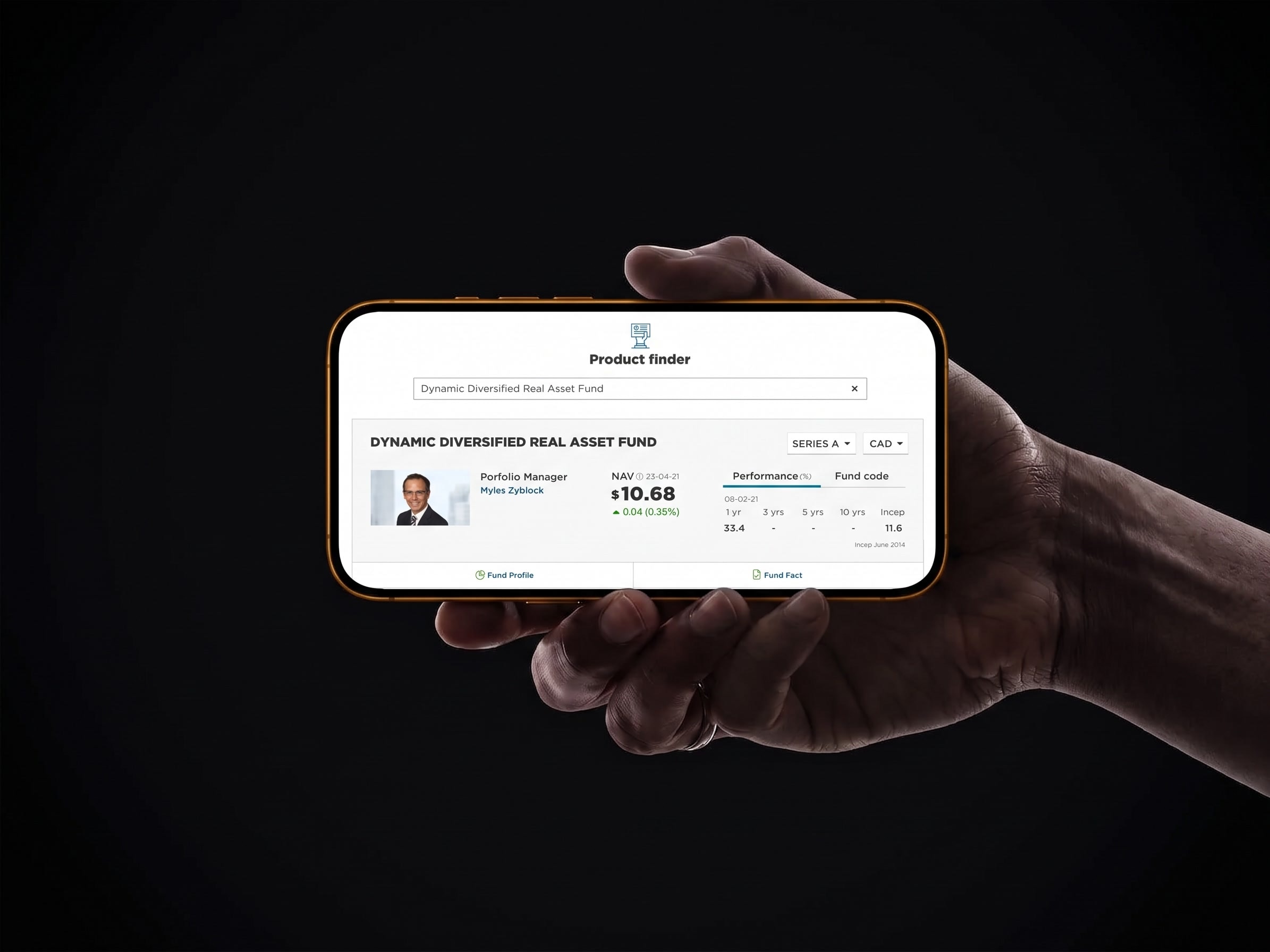The site on mobile.